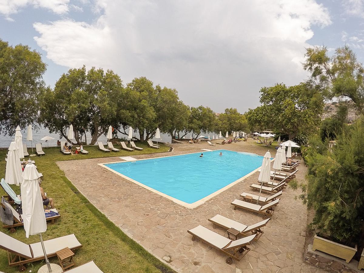 Olive Press Hotel & Apartments Митимна Экстерьер фото