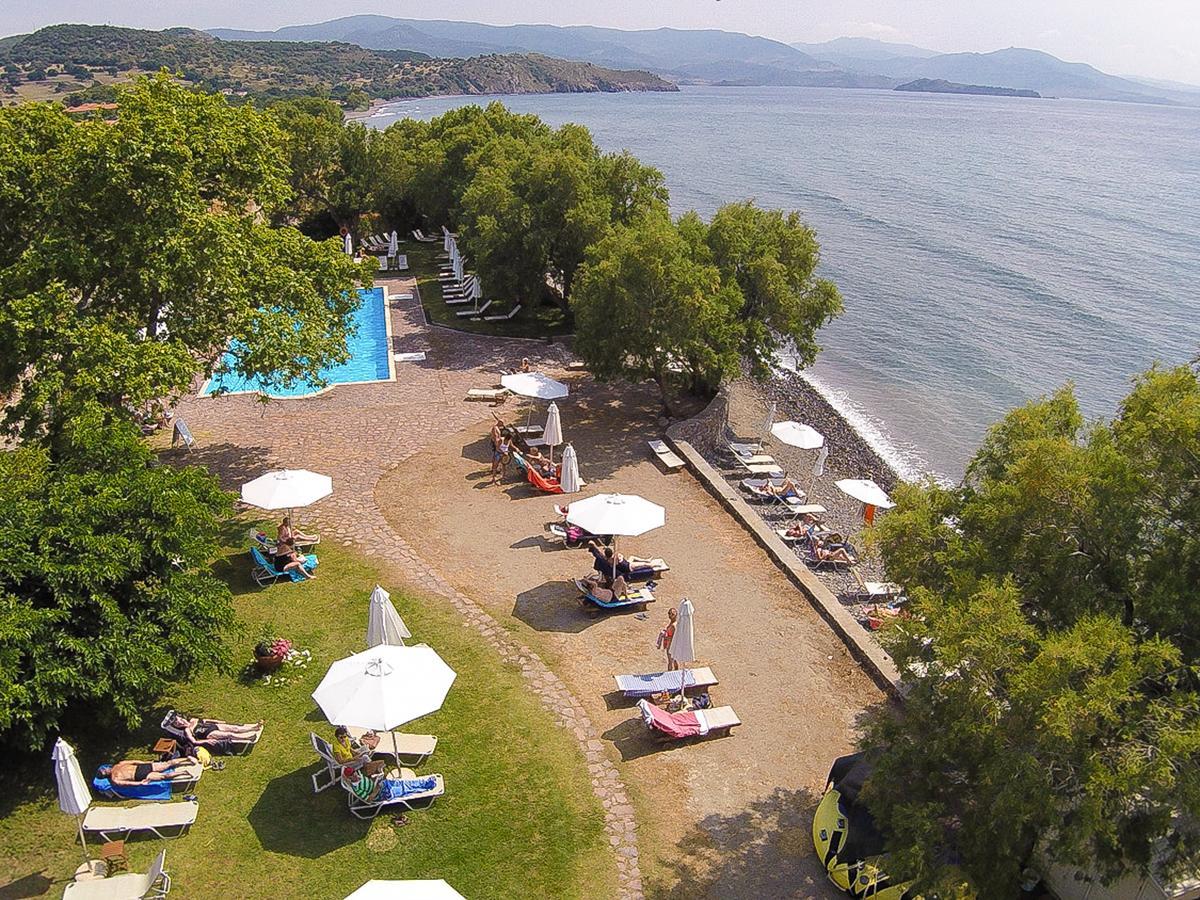 Olive Press Hotel & Apartments Митимна Экстерьер фото