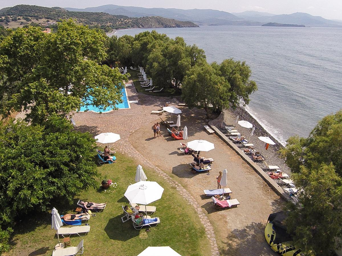 Olive Press Hotel & Apartments Митимна Экстерьер фото