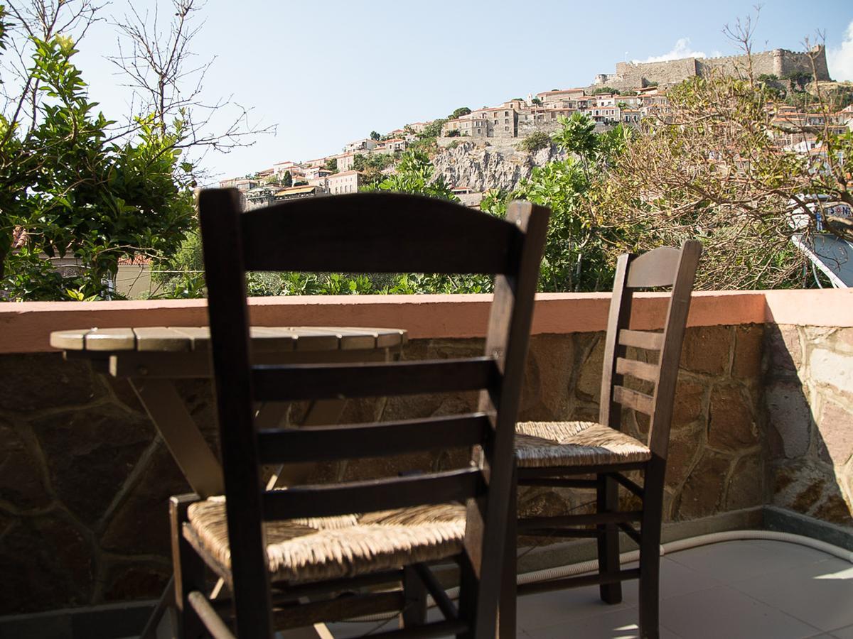 Olive Press Hotel & Apartments Митимна Экстерьер фото
