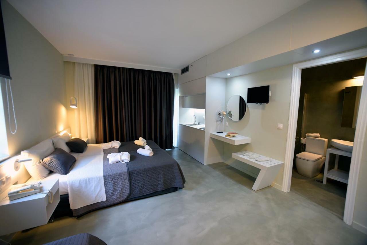 Olive Press Hotel & Apartments Митимна Экстерьер фото